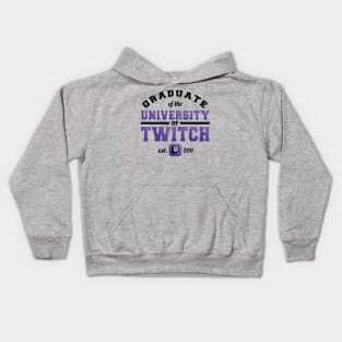 Graduate of the University of Twitch Kids Hoodie